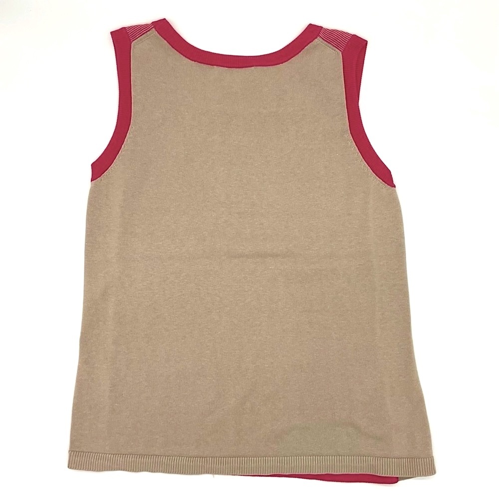 Coldwater Creek Sleeveless Sweater Top, Small - Picture 2 of 5